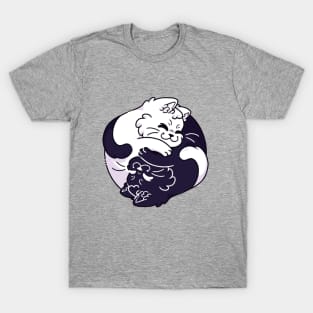 Ying yang cat T-Shirt
